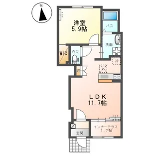 ルピナス【1階】の間取り