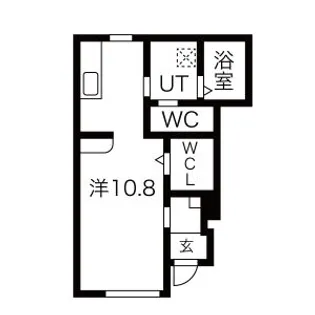 コモド山家【103号室】の間取り