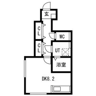 とってもたのし荘【1階】の間取り