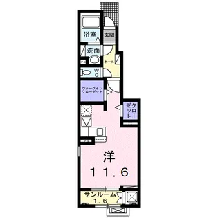 ウィッシュ・コート【1階】の間取り