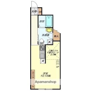コンフォート1【C号室】の間取り