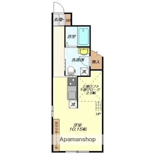 コンフォート1【I号室】の間取り