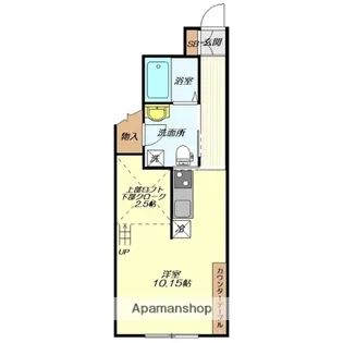 コンフォート1【H号室】の間取り