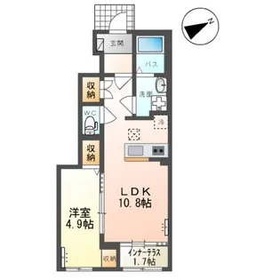 仮称)上山市金生東1丁目工事【101号室】の間取り
