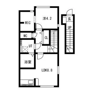 サジタリアス【201号室】の間取り