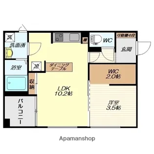 MAISONCASITA十日町【301号室】の間取り