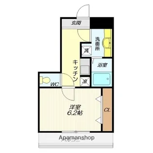 レノンハウス【302号室】の間取り