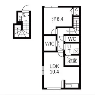 ART LIFE【305号室】の間取り