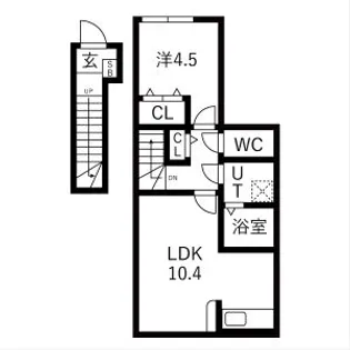 ART LIFE【2階】の間取り