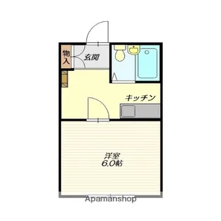 ヒルトップ桜田【1C号室】の間取り