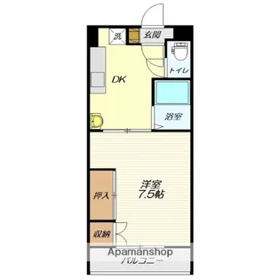 ほなみビル【205号室】の間取り