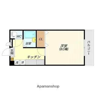 山形県天童市桜町【アパート】の間取り