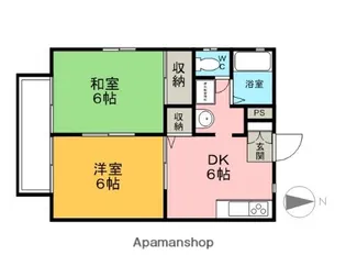 クレシェンテ【2階】の間取り