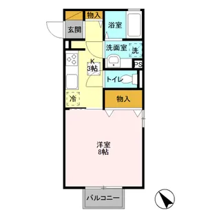 ベラ・ルーチェ Ⅱ【2階】の間取り