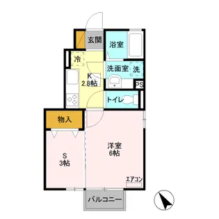 セントラル住吉 A【101号室】の間取り