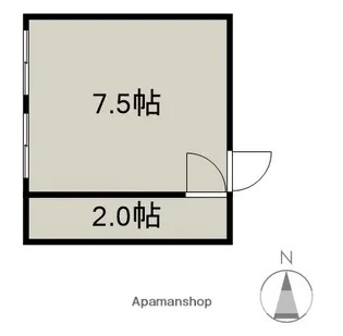 サン・コーポ【1階】の間取り