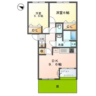 プルミエール【1階】の間取り