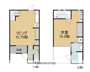 マスダレジデンスⅠ【A号室】の間取り