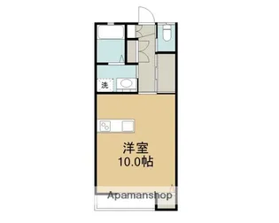 マスダレジデンスⅡ【B号室】の間取り