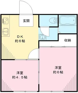 小林ハイツ【101号室号室】の間取り