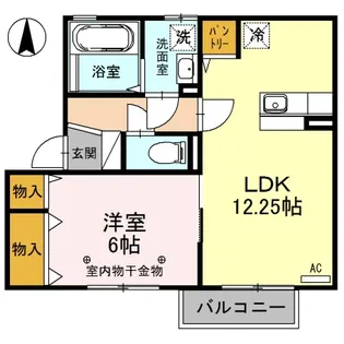 リビングタウン結城 G【2階】の間取り