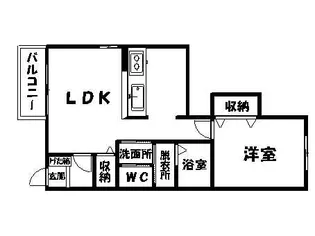 オルフェム【1階】の間取り