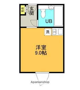 秋山ビル【2階】の間取り