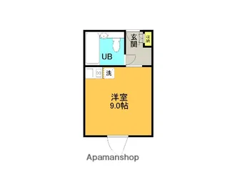 秋山ビル【2階】の間取り