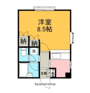 ハイツフォレスト【1階】の間取り