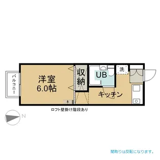 コーポルミネⅠ【2階】の間取り