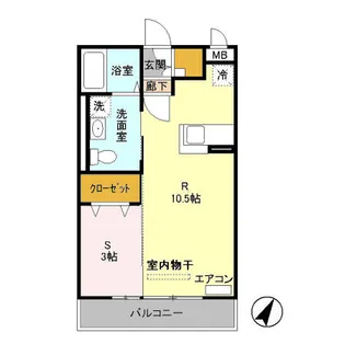 BIZ STAY 古河【305号室】の間取り