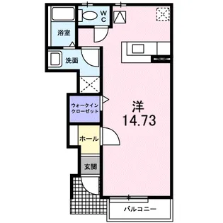 ベル・プロムナード【1階】の間取り