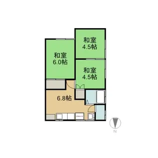 ANESIS−K【202号室】の間取り