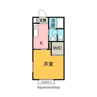 プレミールⅠ【102号室】の間取り