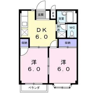メゾンドトラヤ【1階】の間取り
