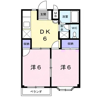 ライフサークルパート3【1階】の間取り