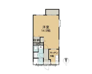 グランディマンション【103号室】の間取り