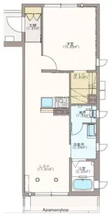 ALEGRIA【101号室】の間取り