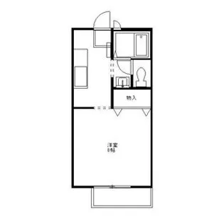 レイクヒル弐番館【2階】の間取り