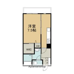 エルズガーデン【202号室】の間取り