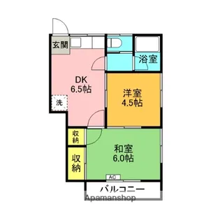 ホリエコーポ【201号室】の間取り