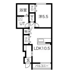 サンパティークIII【1階】の間取り