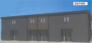 クロスサイド アパートメントⅡ【1階】の外観