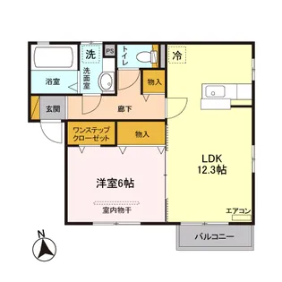 メゾン・ド・ルミナス B【2階】の間取り