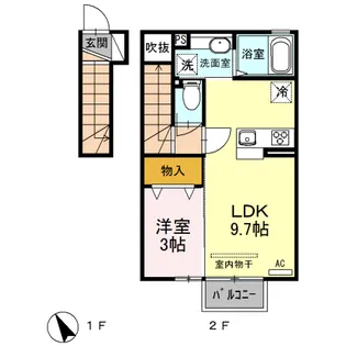 WIT【2階】の間取り