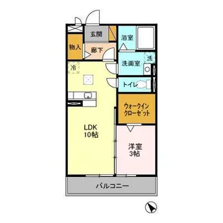 アークトゥルス【1階】の間取り