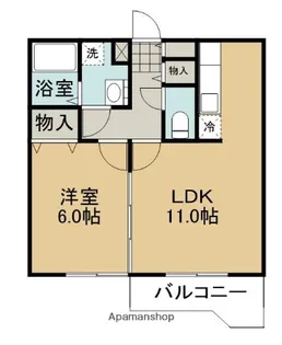 SHELL ROOM【3階】の間取り