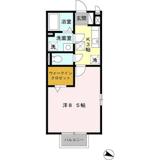 ルミエール東光台 C【2階】の間取り