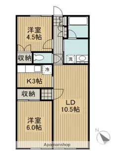 サマックス・マノワール1【102号室】の間取り