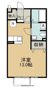 リヴピーク【1階】の間取り